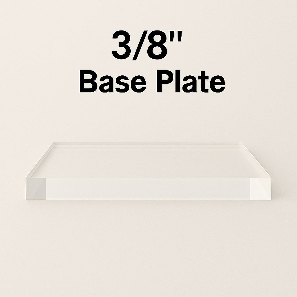 Solid base plate
