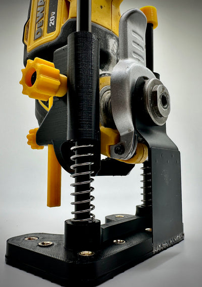Black With Yellow Knobs