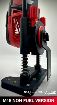 Milwaukee M18 oscillating plunge cut base updated version installed