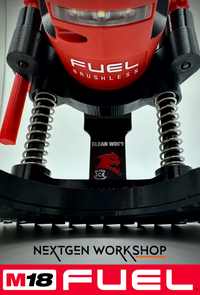 Milwaukee M18 Fuel oscillating plunge cut base side view