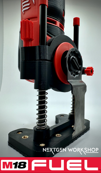 Black With Red Knobs