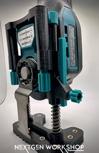 Makita 18V oscillating plunge cut base side view