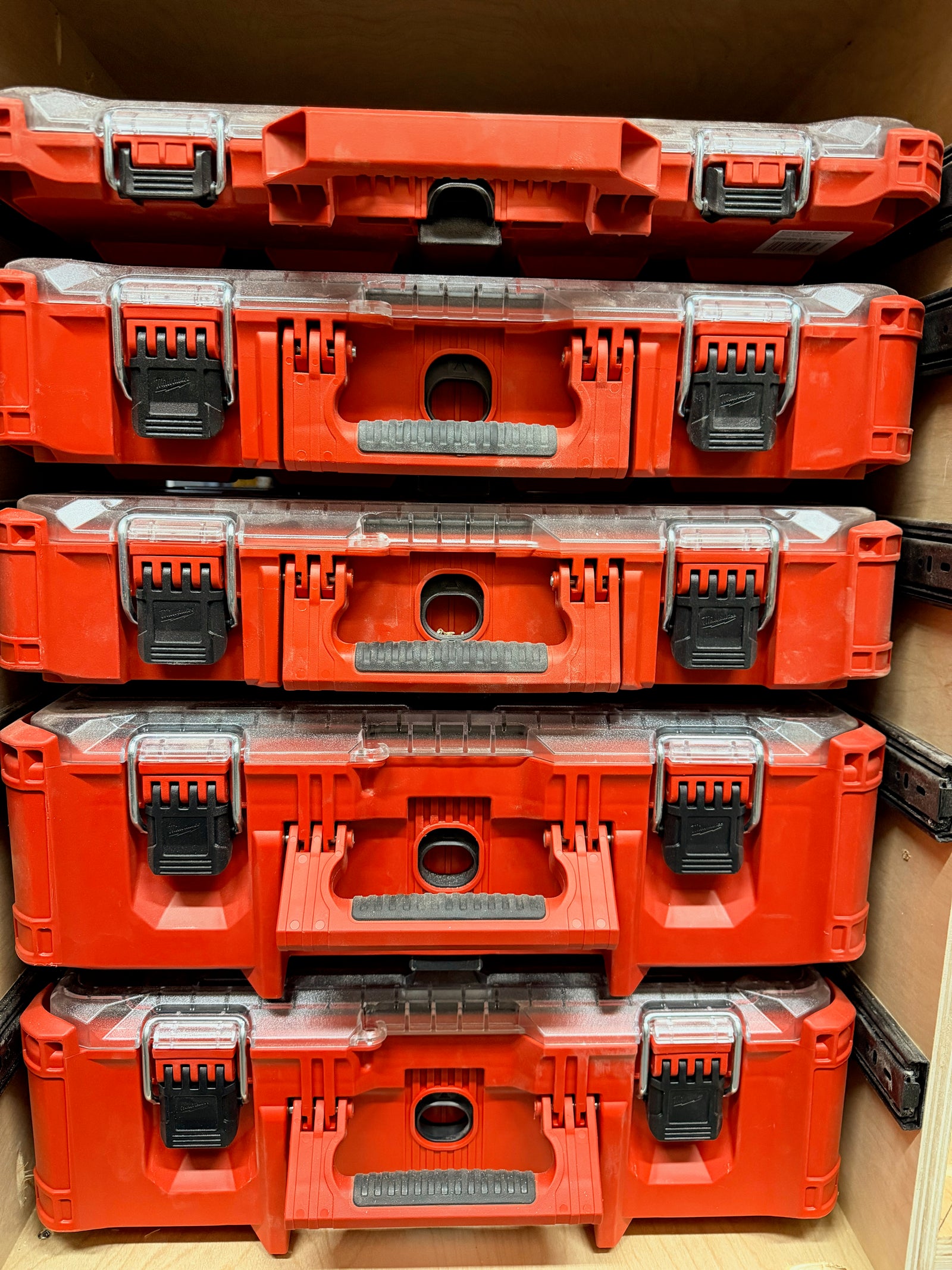Milwaukee PACKOUT Drawer Brackets | Space Saving Organizer Mount | PACKOUT Storage System | Tool Drawer Organizer | Garage Cabinet Storage