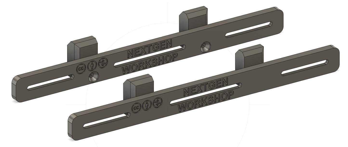 Deep Pro Slider Bracket 3 Pairs – NextGenWorkshop