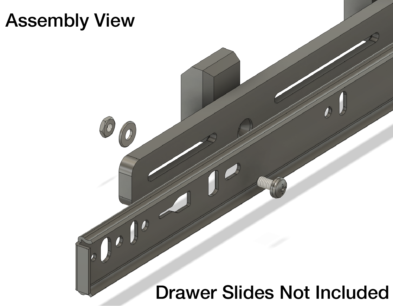 Deep Pro Organizer Slider Brackets