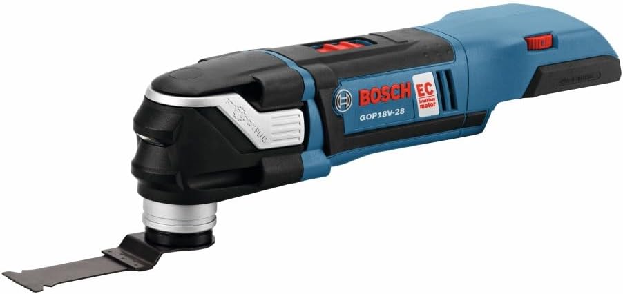 Bosch GOP18V-28N oscillating multi-tool with 3D printed plunge cut base